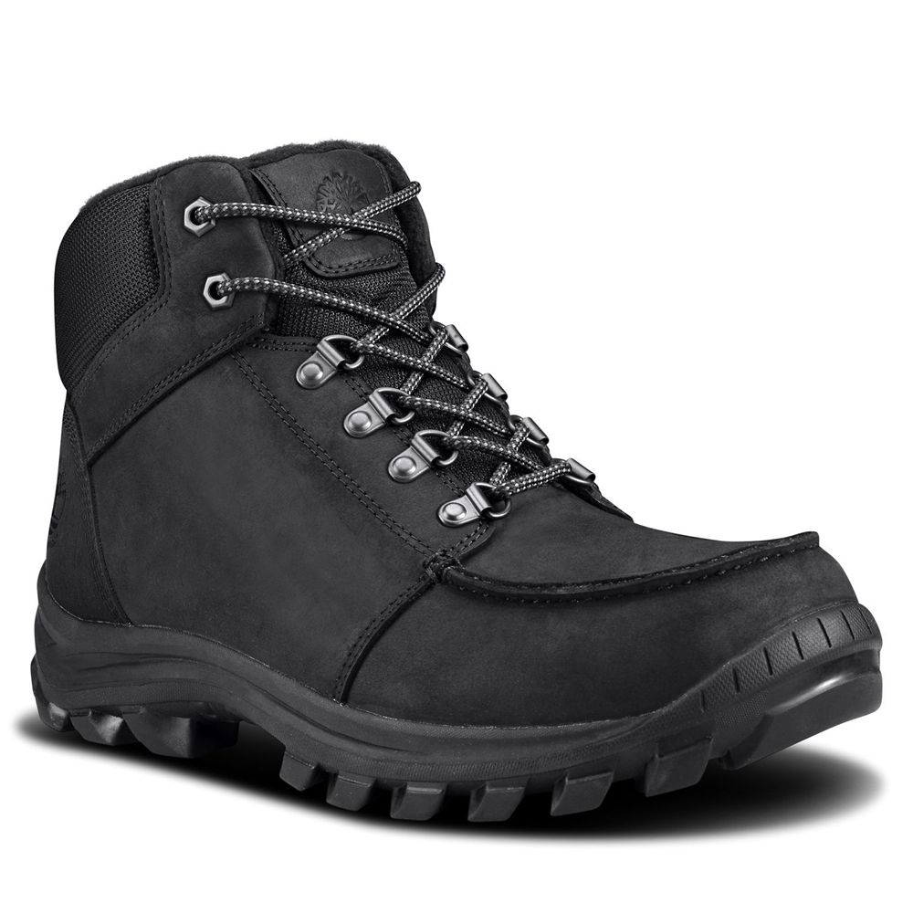 Ghete Iarna Timberland Barbati Negrii - Snowblades Mid - Romania - SMQXCL378